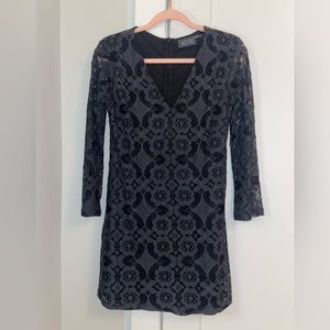 ASTR Lace Dress with Attached Underslip